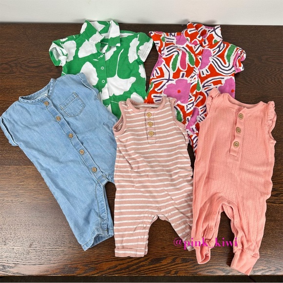 Other - ⬇️REDUCED❗️Vibrant Baby Romper Collection